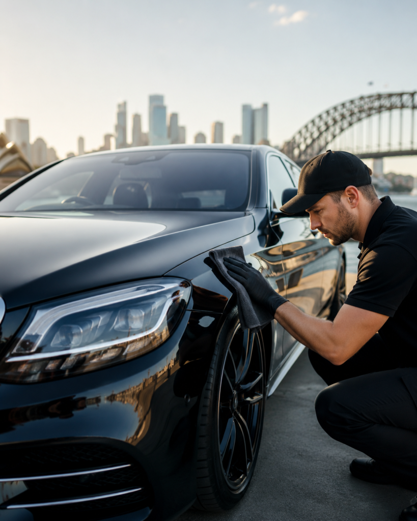 Professional car detailing service in Sydney