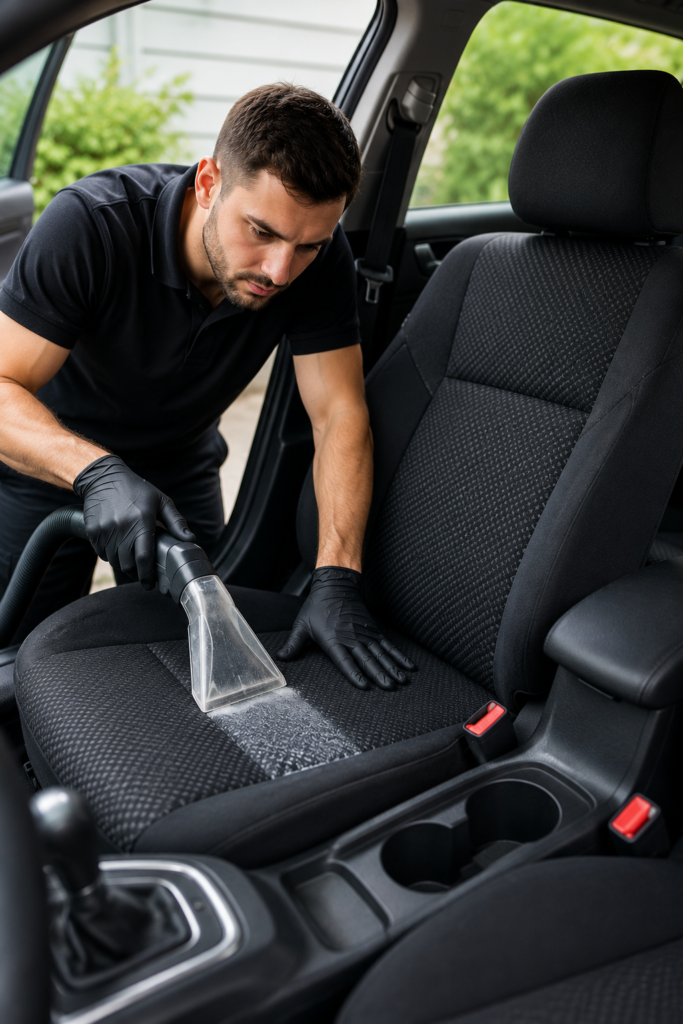 Professional car upholstery cleaning service in Sydney