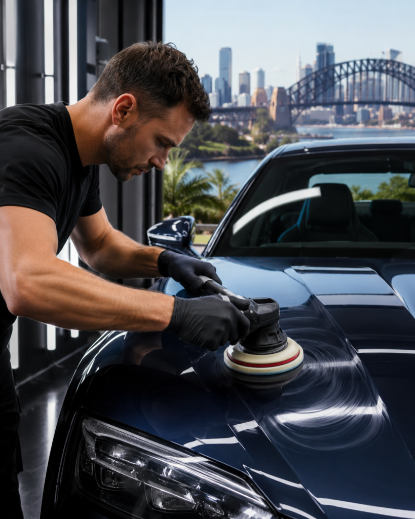 Professional paint correction service in Sydney